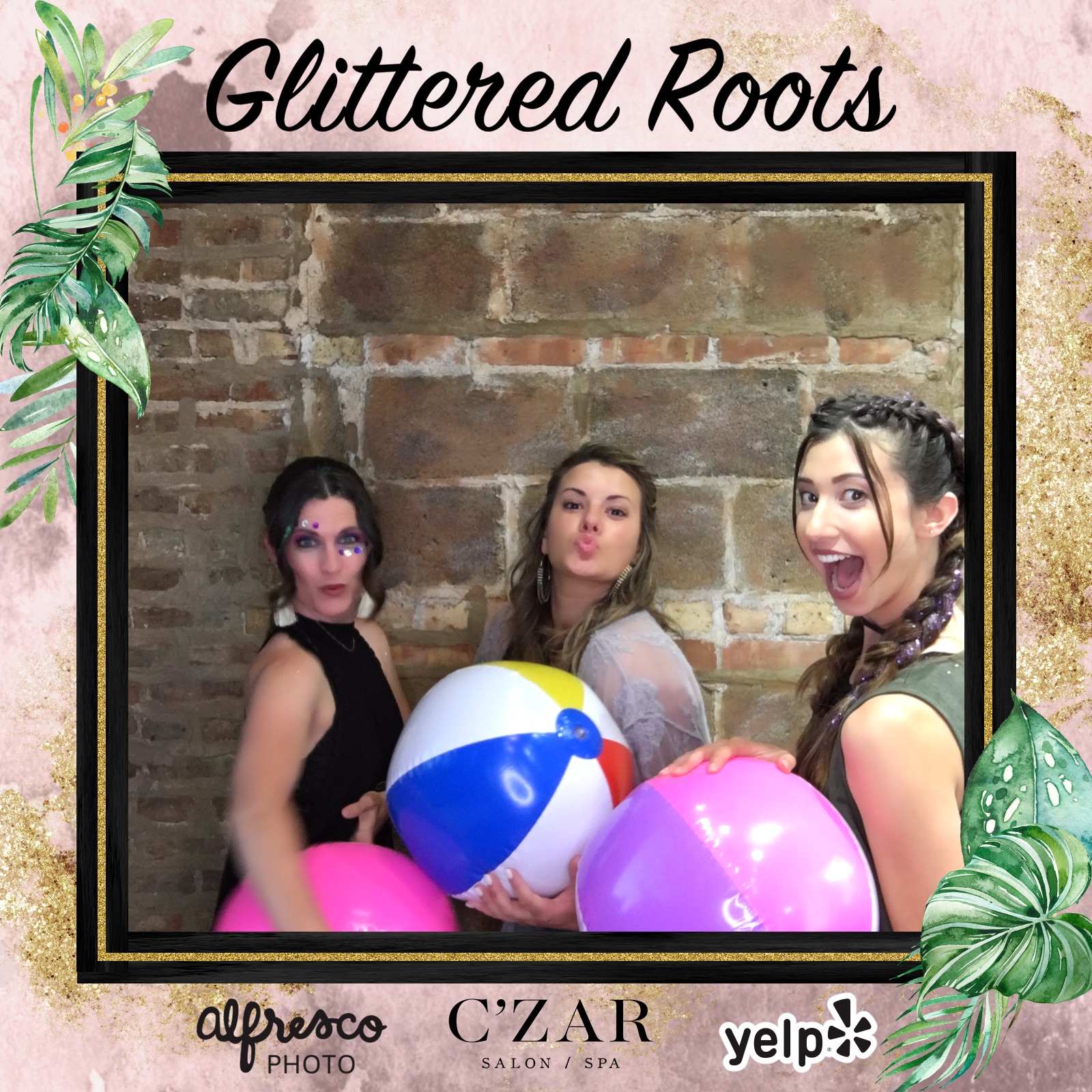Yelp Elite: Glittered Roots | View more photos from the event at events.alfrescophoto.com/u/AlfrescoPhoto/Yelp-Elite-Glittered-Roots